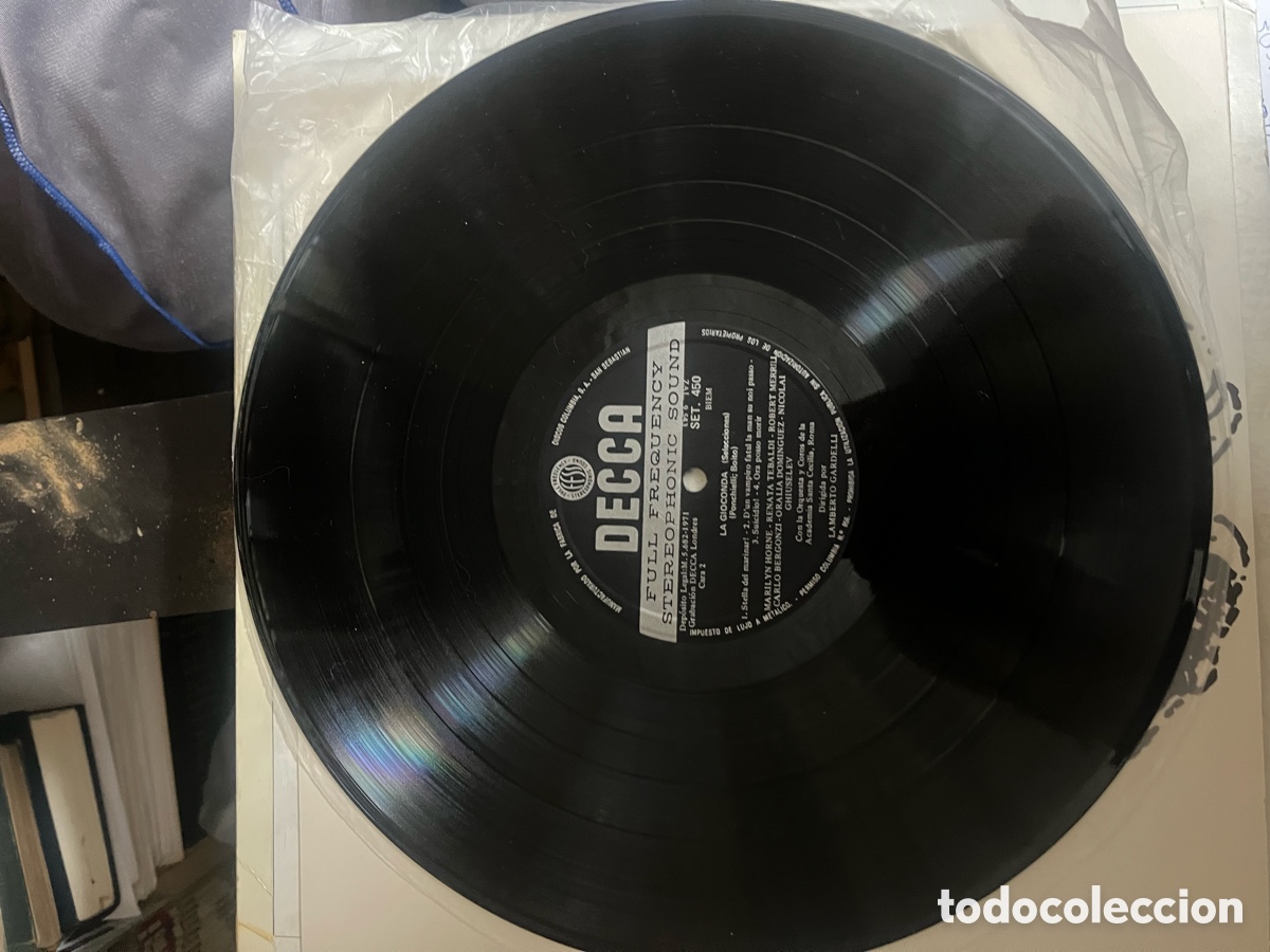 Discos de vinilo: Disco de vinilo -La Gioconda - Foto 5