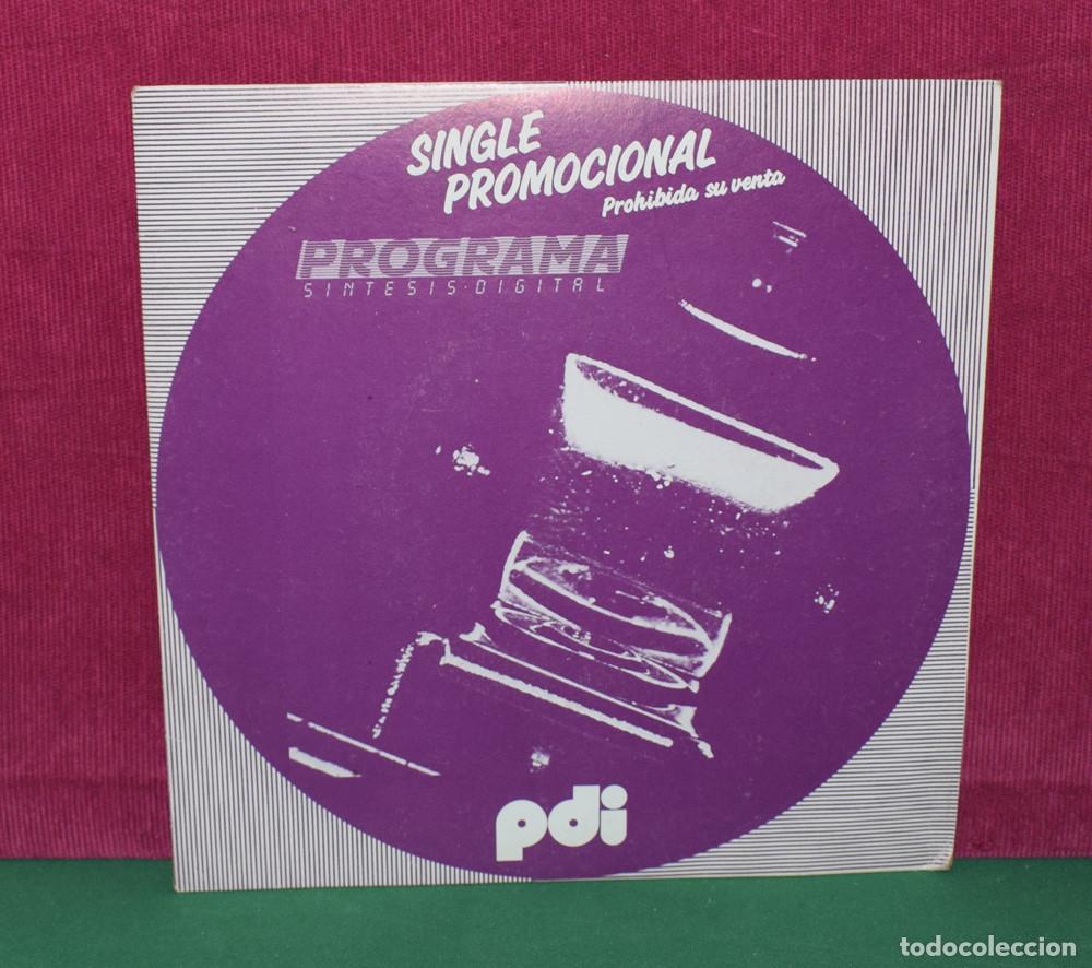 Vinyl records: PROGRAMA - Synthesis / Galileo Galilei - SINGLE PROMO 1983
