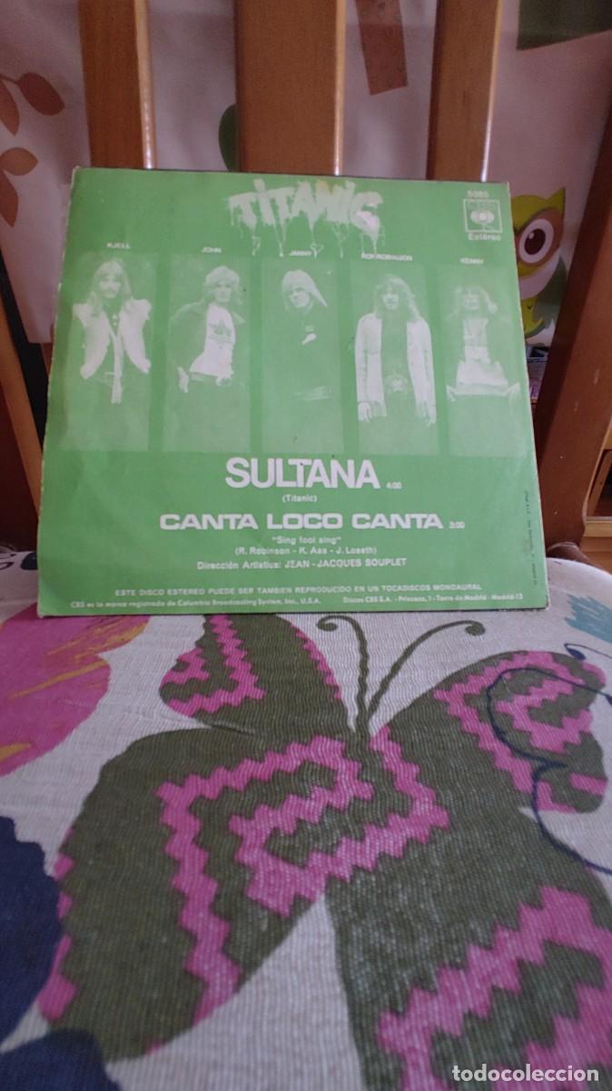 Discos de vinilo: TITANIC-SINGLE SULTANA - Foto 2
