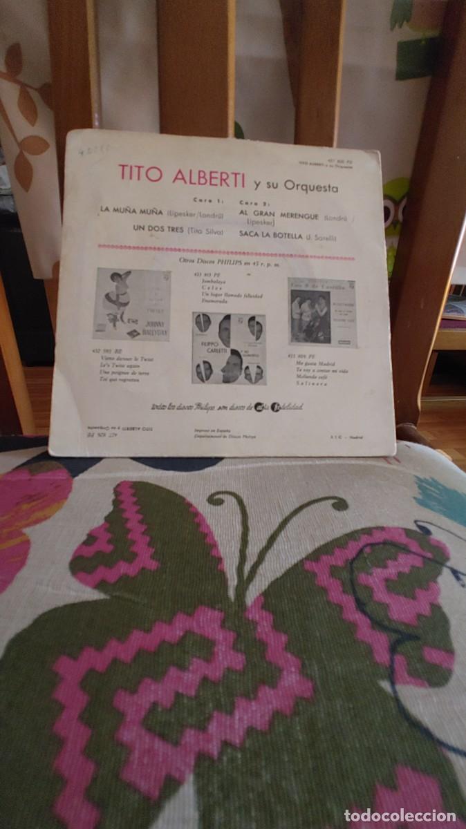 Discos de vinilo: TITO ALBERTI-EP LA MU&Ntilde;A MU&Ntilde;A +3 - Foto 2
