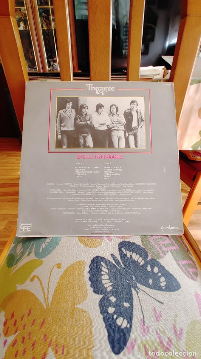 Discos de vinilo: TROVANTE-LP BAILE NO BOSQUE-LIBRITO CON LETRAS - Foto 2