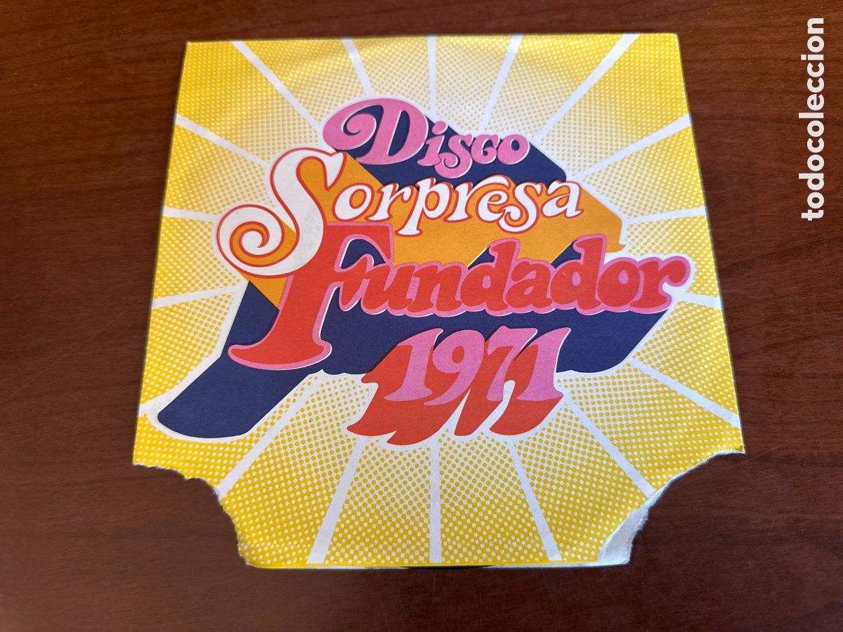 Discos de vinilo: DISCO SORPRESA FUNDADOR 1971. VIVA MI TIERRA