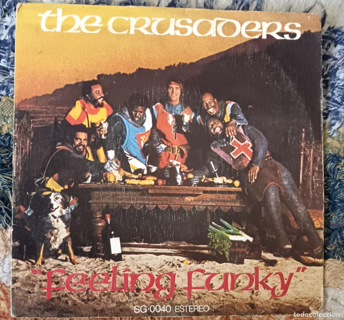 Discos de vinilo: The Crusaders. Feeling funky - Til' the sun shines. Single