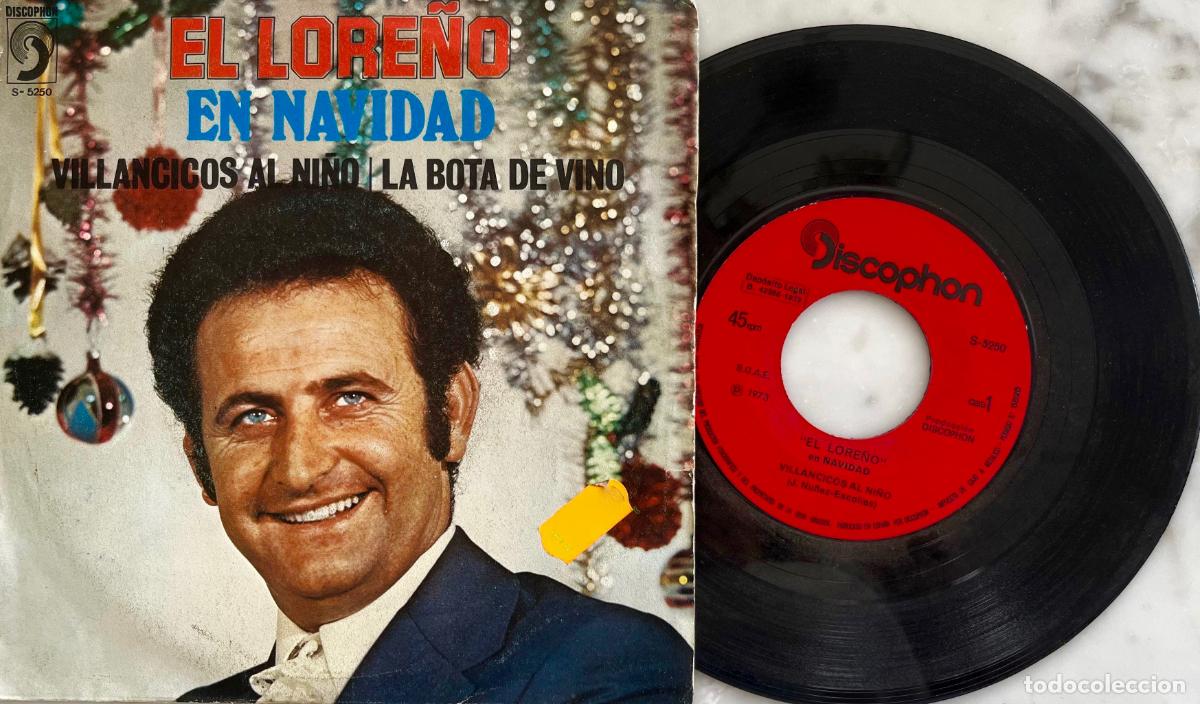 Discos de vinilo: EL LORE&Ntilde;O. EN NAVIDAD. VILLANCICOS AL NI&Ntilde;O. SINGLE ORIGINAL ESPA&Ntilde;A 1973