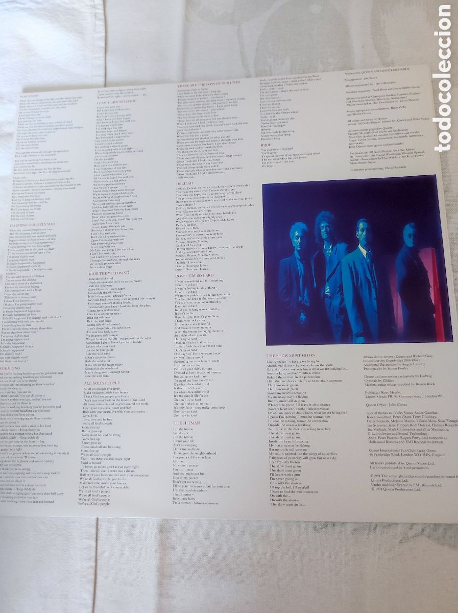 Discos de vinilo: QUEEN - INNUENDO (1991) - Foto 4