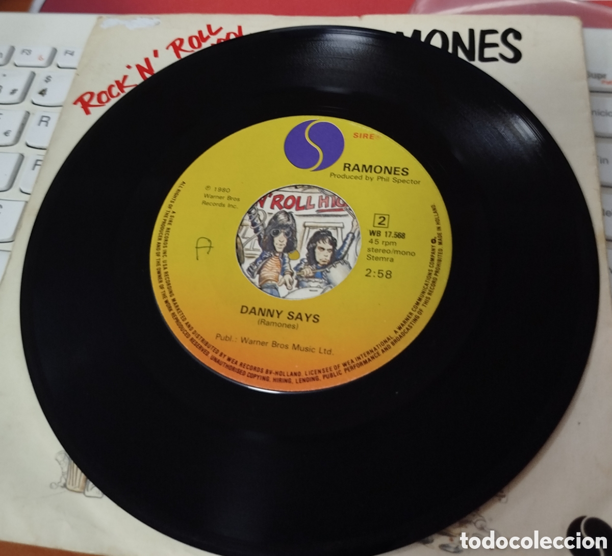 Discos de vinilo: Ramones - Rock&rsquo;h&rsquo;roll High School - Foto 2