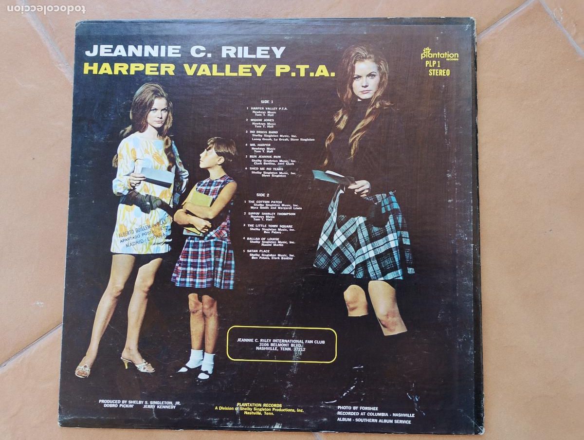 Discos de vinilo: Jeannie C. Riley &lrm;&ndash; Harper Valley P.T.A. USA 1968, Folk, World, & Country