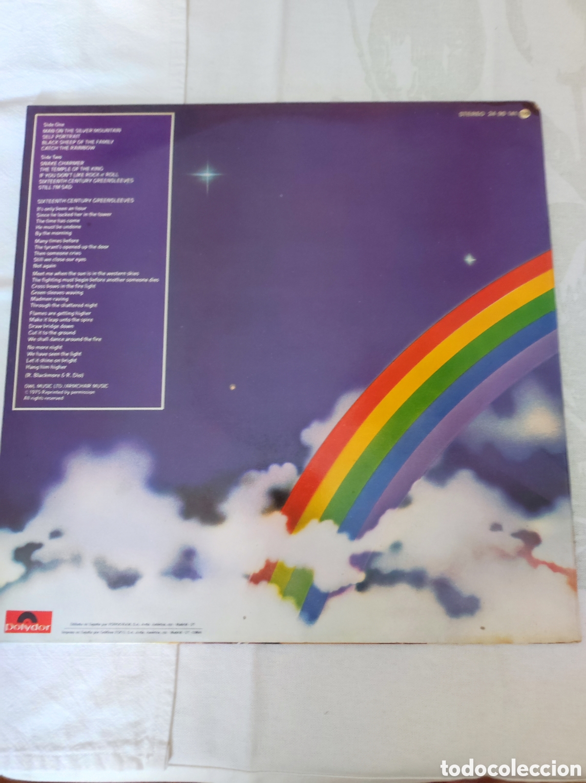 Discos de vinilo: RAINBOW - RITCHIE BLACKMORES RAINBOW - Foto 2