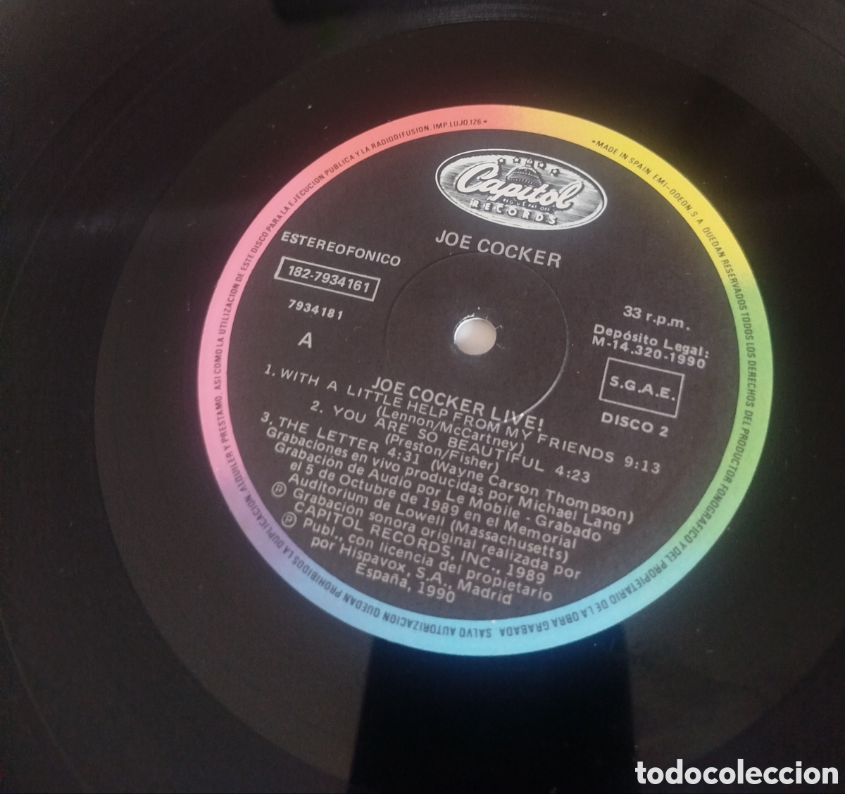 Discos de vinilo: Joe Cocker - Joe Cocker Live. Doble LP - Foto 4