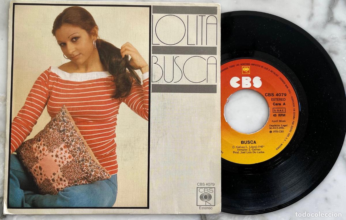 Discos de vinilo: LOLITA. BUSCA. SINGLE ORIGINAL ESPA&Ntilde;A 1976