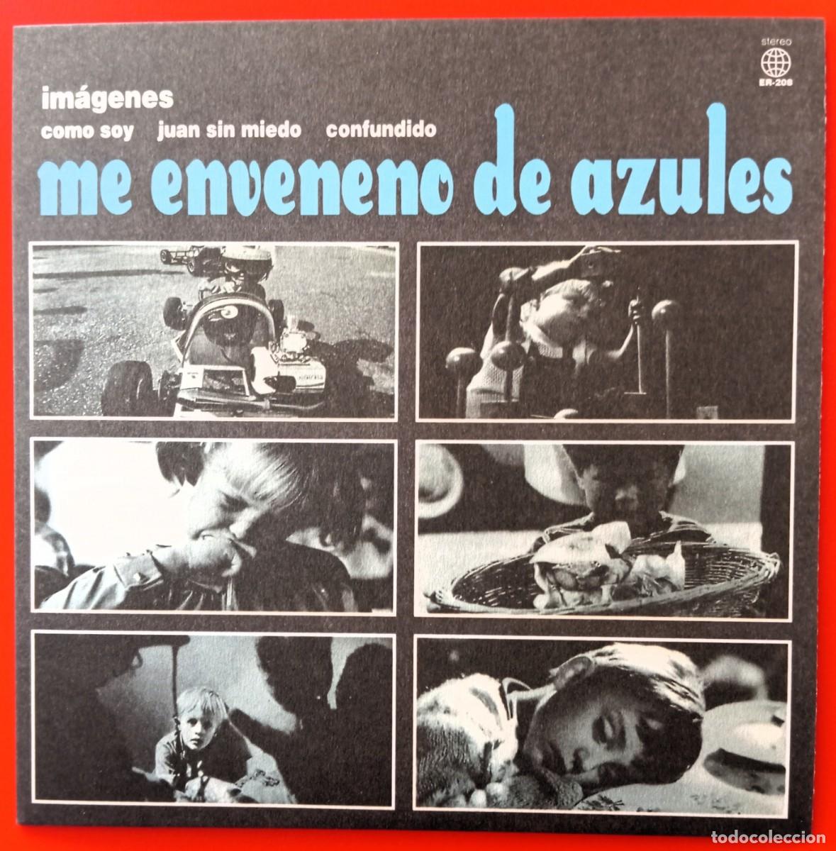 Discos de vinilo: ME ENVENENO DE AZULES - IM&Aacute;GENES EP. 7&rdquo; VINILO AZUL CLARO