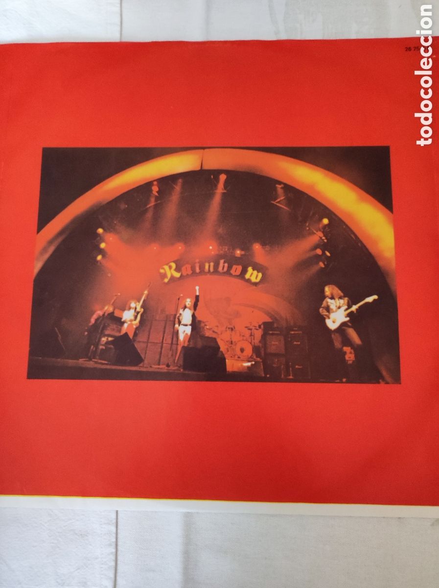 Discos de vinilo: RAINBOW - ON STAGE (1977) - Foto 5