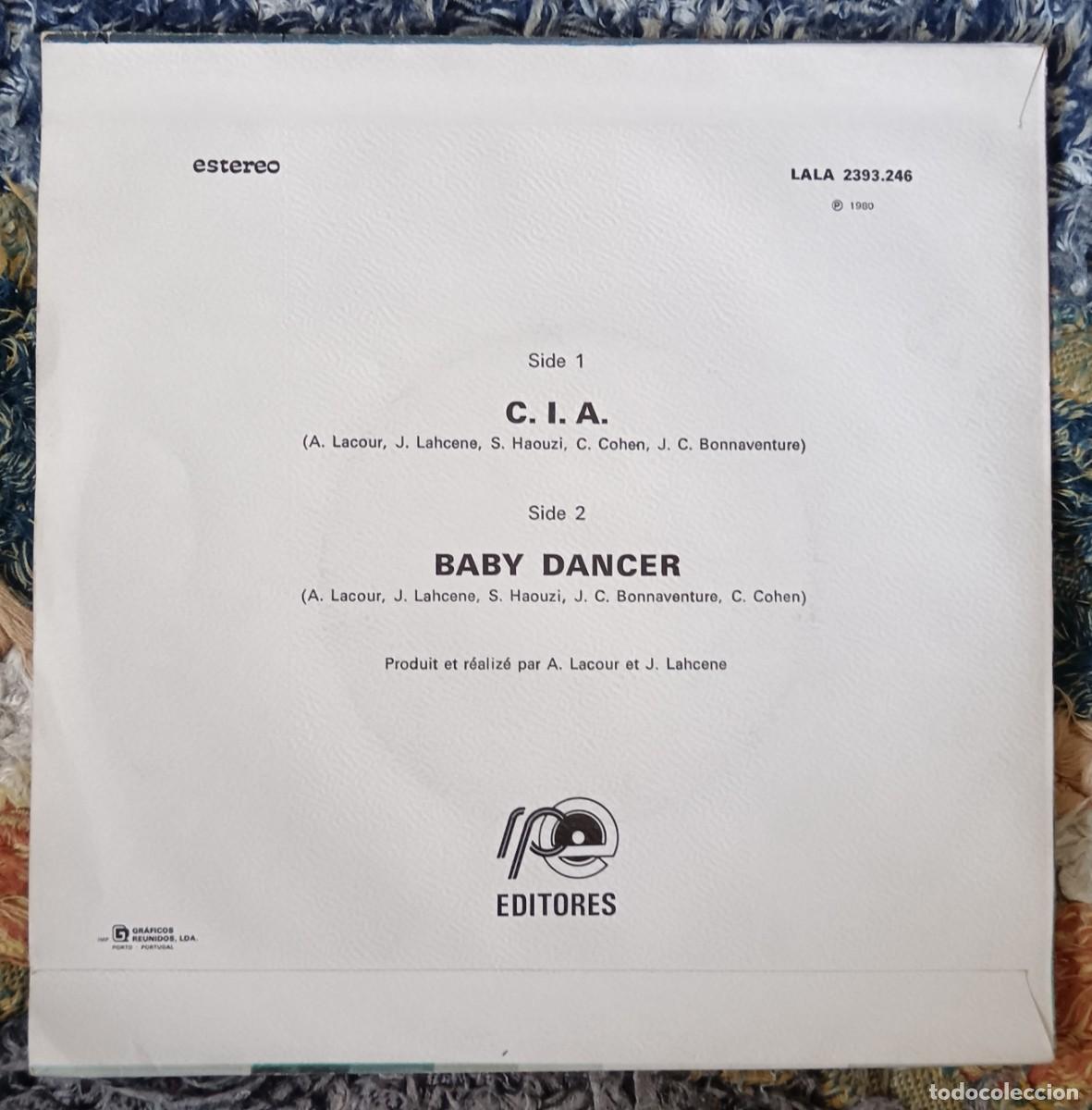 Discos de vinilo: Zebra. C.I.A. / Baby dancer - Foto 2