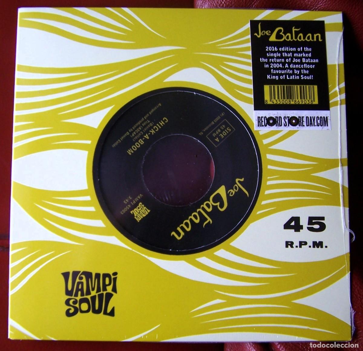 Discos de vinilo: JOE BATAAN - CHICK-A-BOOM 7&rdquo;