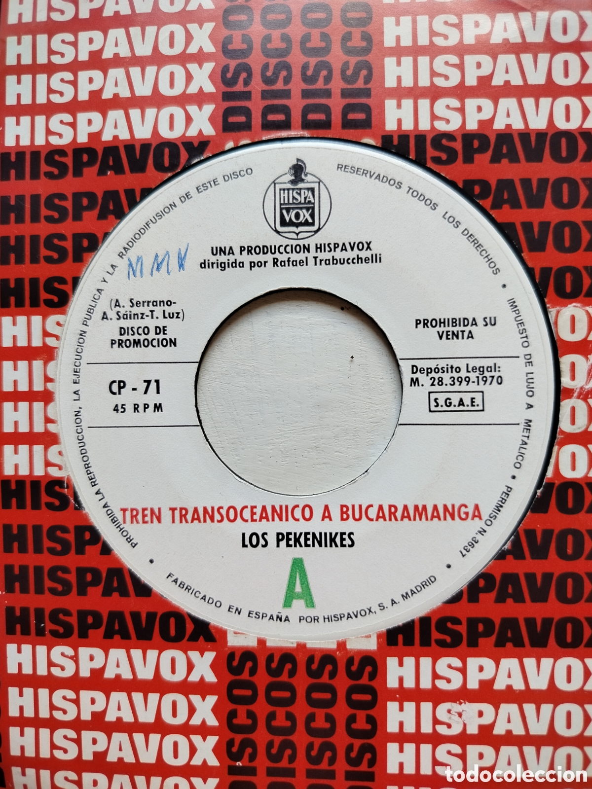 Discos de vinilo: Los Pekenikes Promo Single - Foto 2
