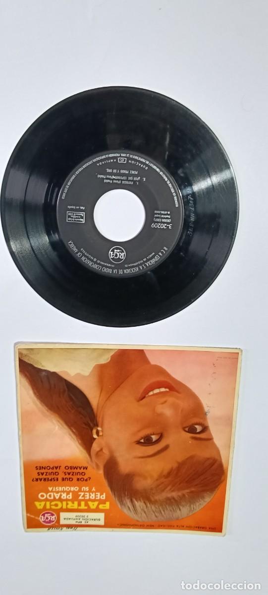 Discos de vinilo: Disco Vinilo EP Perez Prado Y Su Orquesta - Patricia (RCA 3-20209)