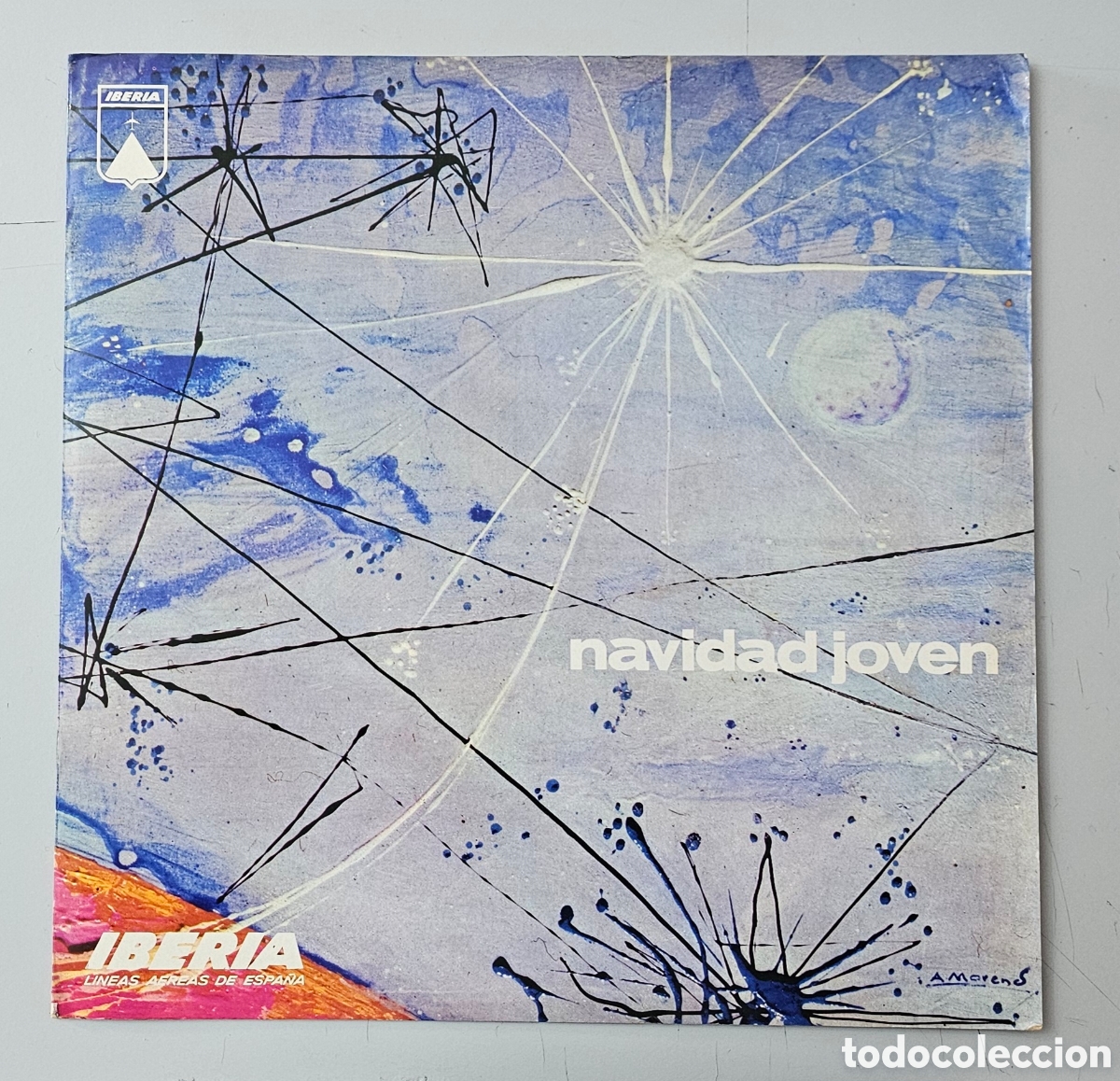 Discos de vinilo: LP V/A IBERIA NAVIDAD JOVEN (Espa&ntilde;a - Iberia - 1969) PORTADA DOBLE Y 4 HOJAS CON FOTOS