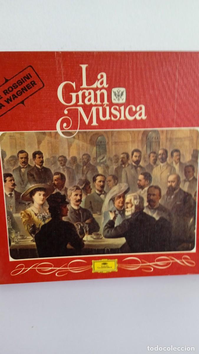 Discos de vinilo: LA GRAN M&Uacute;SICA De Rossini a Wagner
