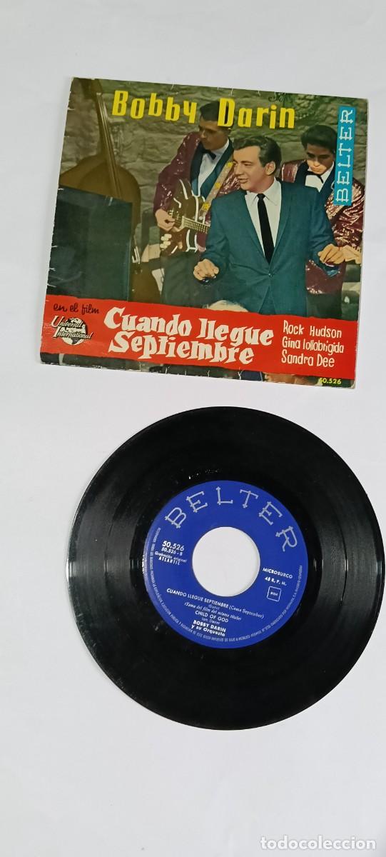 Discos de vinilo: Disco Vinilo EP Bobby Darin - Cuando Llegue Septiembre (Belter 50.526)