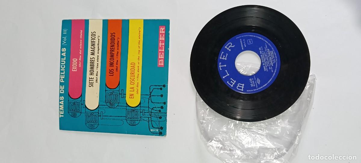Discos de vinilo: Disco Vinilo EP Armando Sciascia Y Su Orquesta - Temas de Pel&iacute;culas Vol. III (Belter 50.438)