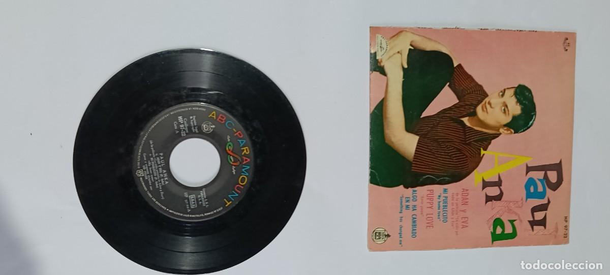 Discos de vinilo: Disco Vinilo EP Paul Anka - Ad&aacute;n y Eva (Hispavox HP 97-22)
