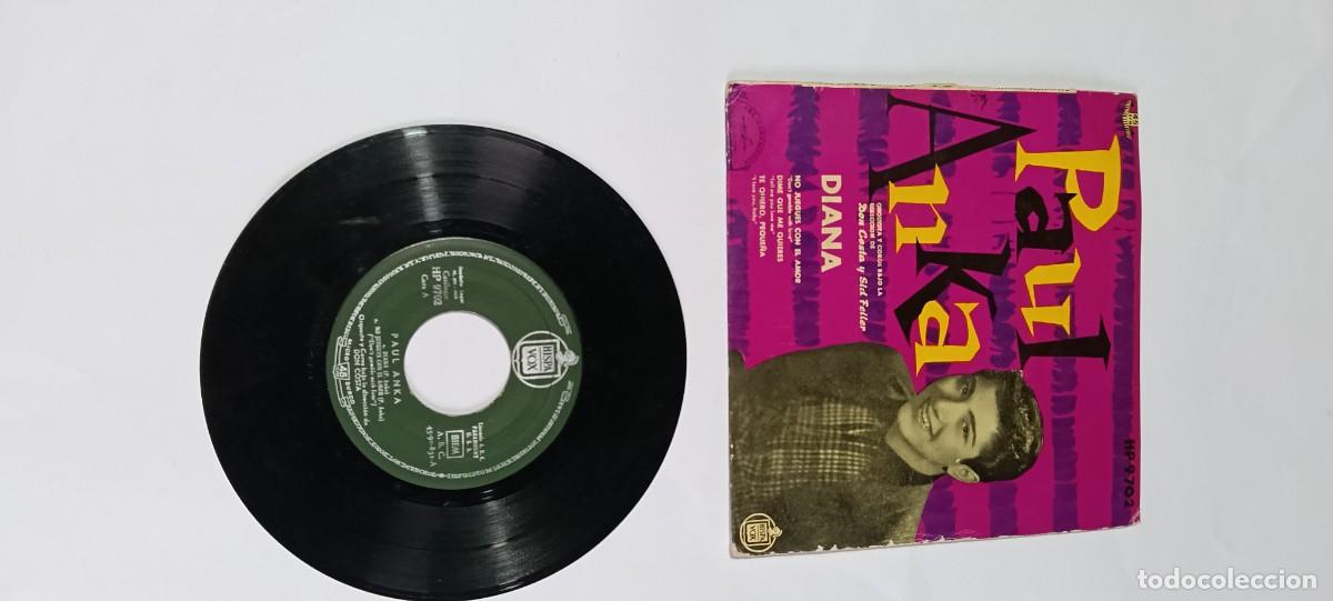 Discos de vinilo: Disco Vinilo EP Paul Anka - Diana (Hispavox HP 97-02)