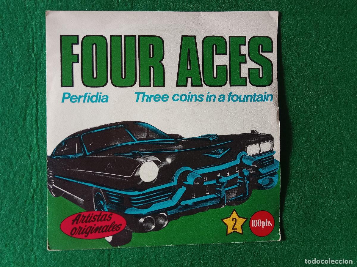 Discos de vinilo: Four Aces - Perfidia / Three Coins in a Fountain - Edit. K-Tel. EDIGSA. 1981