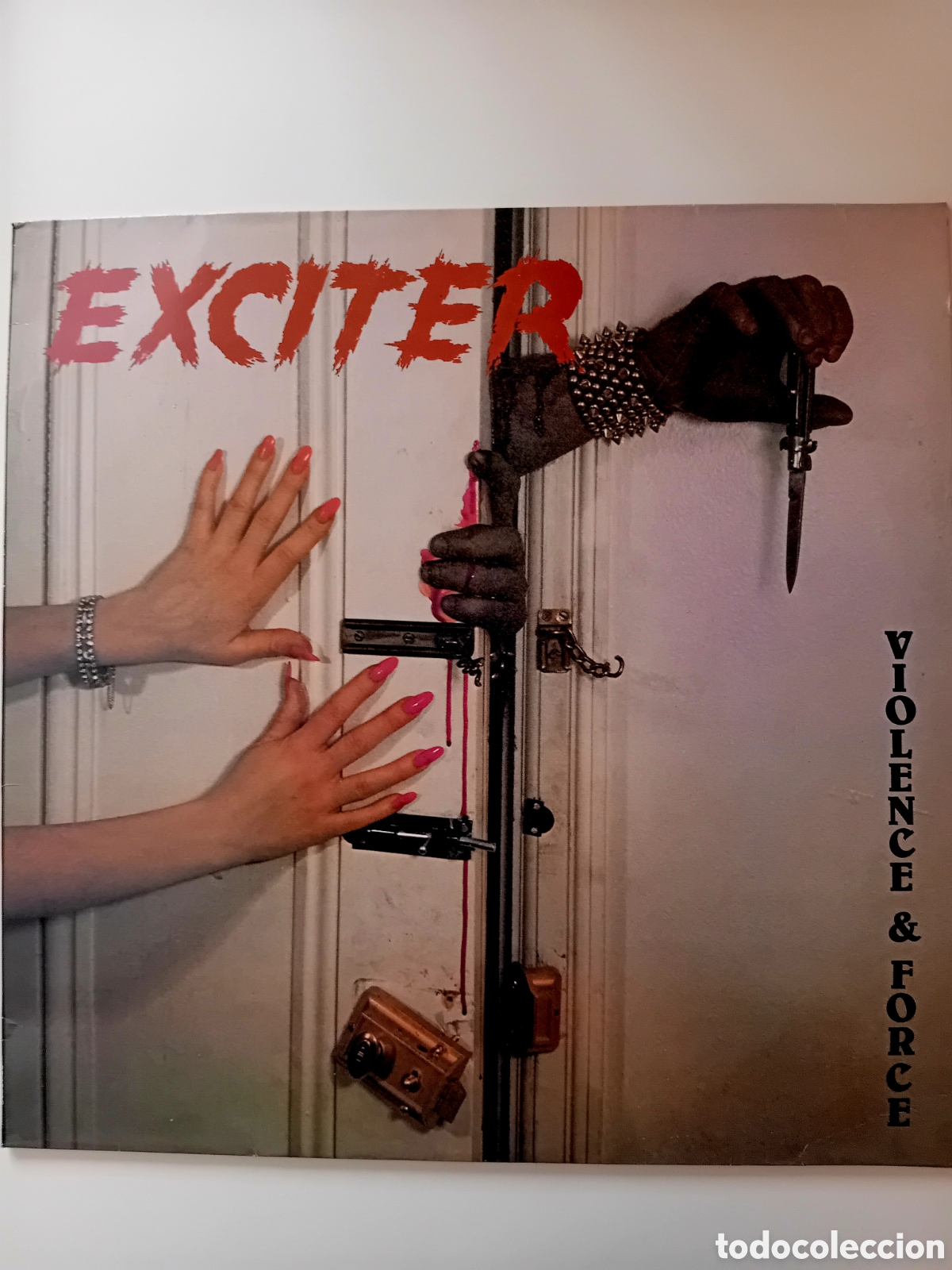 Discos de vinilo: EXCITER. VIOLENCE & FORCE. 1984
