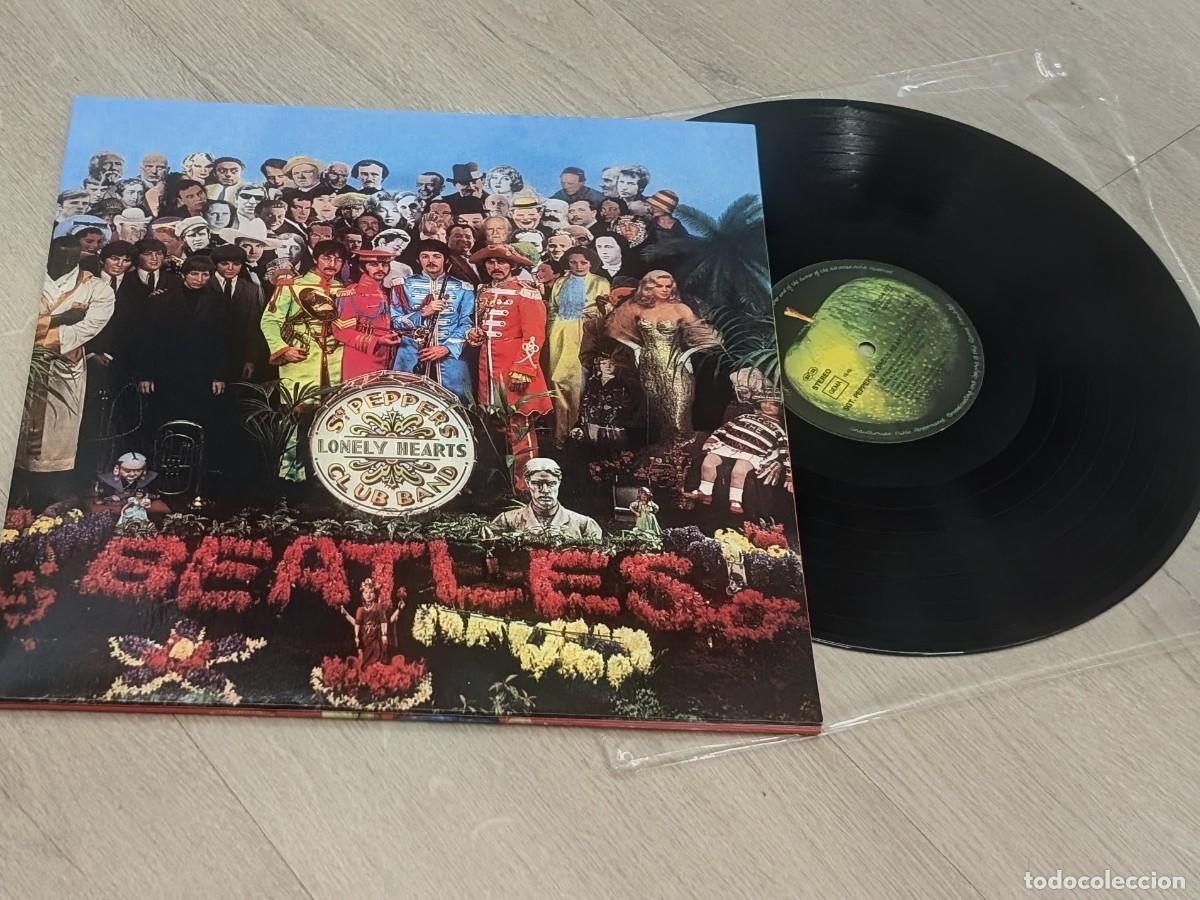 Discos de vinilo: THE BEATLES - SGT PEPPER&acute;S LONELY HEARTS - CLUB BAND NUEVA EDICION U.K - GERMANY ELECTROLA - NUEVO