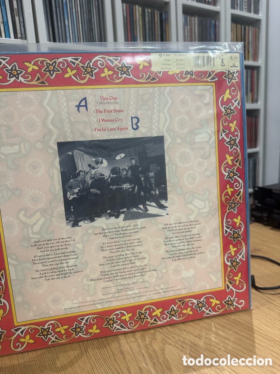Discos de vinilo: PAUL McCARTNEY &ndash; THIS ONE &ndash; MAXI SINGLE 12&rdquo; - Foto 2