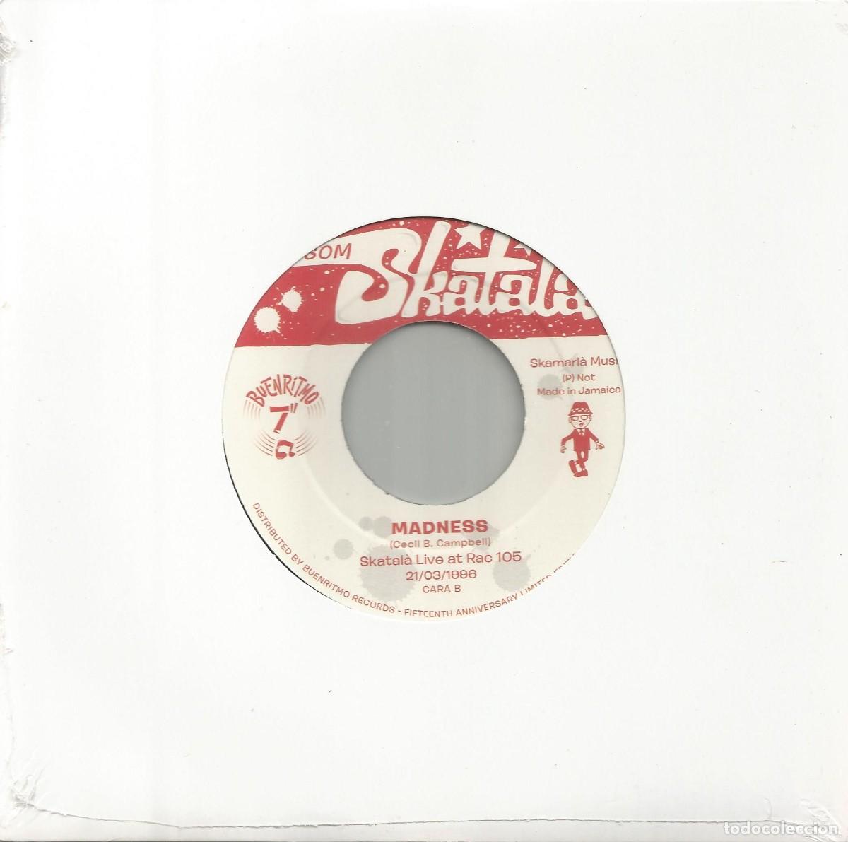 Discos de vinilo: Skatal&agrave; - Ionko Xandall / Madness (Buenritmo Records, 2021) - 7&rdquo; - Ska, Reggae - Nuevo y precintado