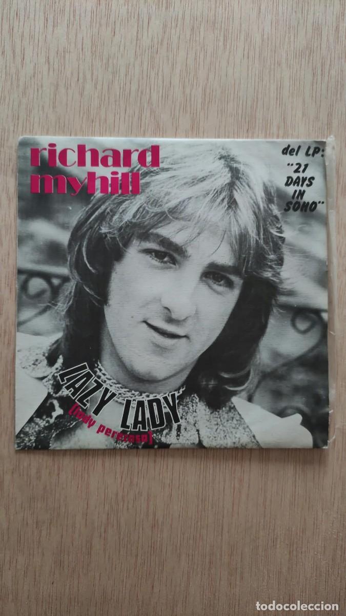 Discos de vinilo: DISCO SINGLE RICHARD MYHILL LAZY LADY 1976