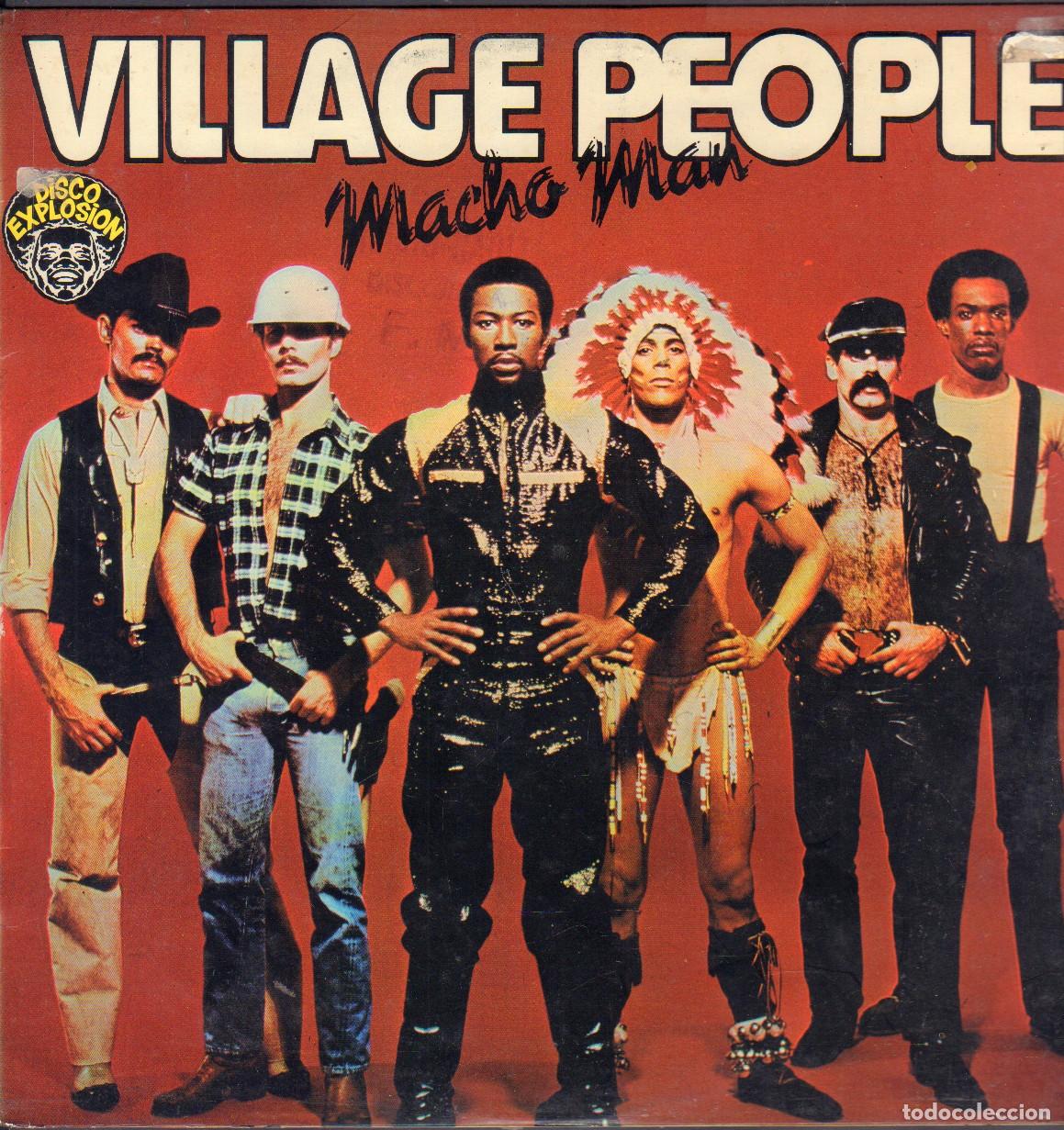 Discos de vinilo: VILLAGE PEOPLE - MACHO MAN / I AM WHAT I AM, JUST A GIGOLO.../ LP RCA 1978 RF-26569