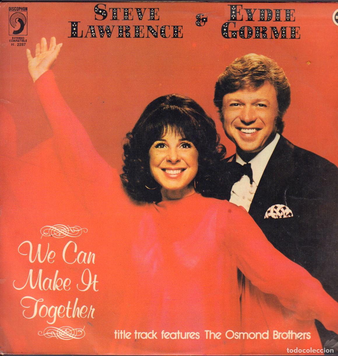 Discos de vinilo: STEVE LAWRENCE & EYDIE GORME - TITLE TRACK FEATURES &rdquo;THE OSMOND BROTHERS&rdquo; / LP 1976 RF-26570