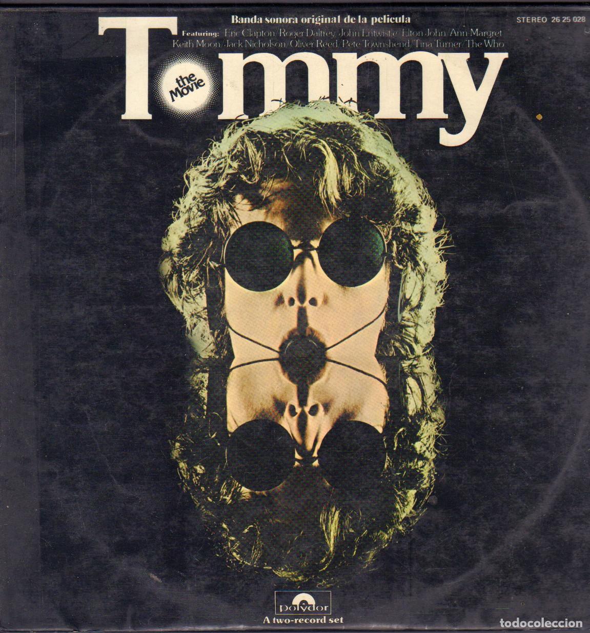 Discos de vinilo: TOMMY (THE MOVIE) - BANDA SONORA ORIGINAL DE LA PELICULA / 2 LP'S POLYDOR 1975. ENCARTE RF-26572