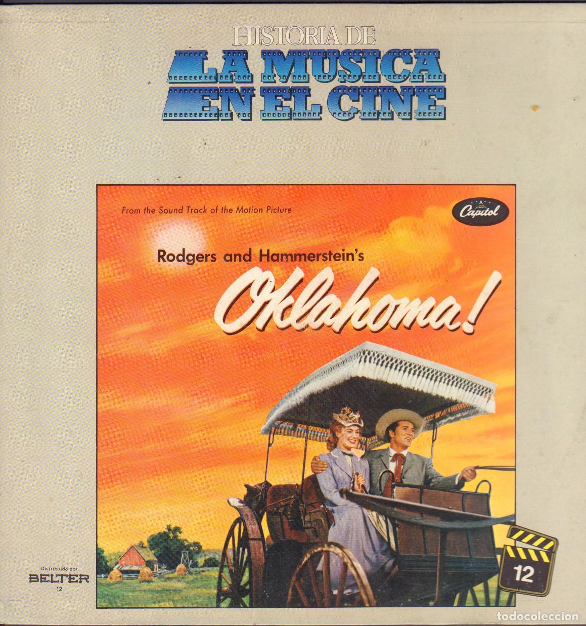 Discos de vinilo: OKLAHOMA ! - BANDA SONORA ORIGINAL. COLECCION &rdquo;LA MUSICA EN EL CINE N&ordm; 12&rdquo; / LP BELTER RF-26573