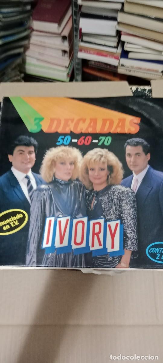 Discos de vinilo: IVORY - 3 DECADAS 50 60 70 DISCO VINILO 12 PULGADAS GG-12D