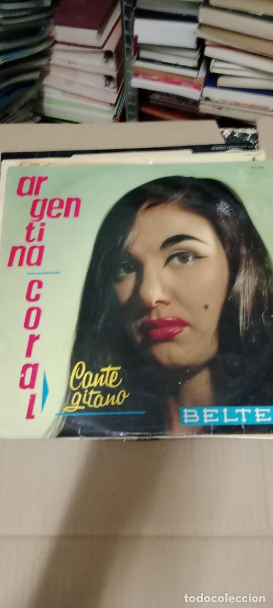 Discos de vinilo: ARGENTINA CORAL CANTE GITANO DISCO VINILO 12 PULGADAS GG-12D