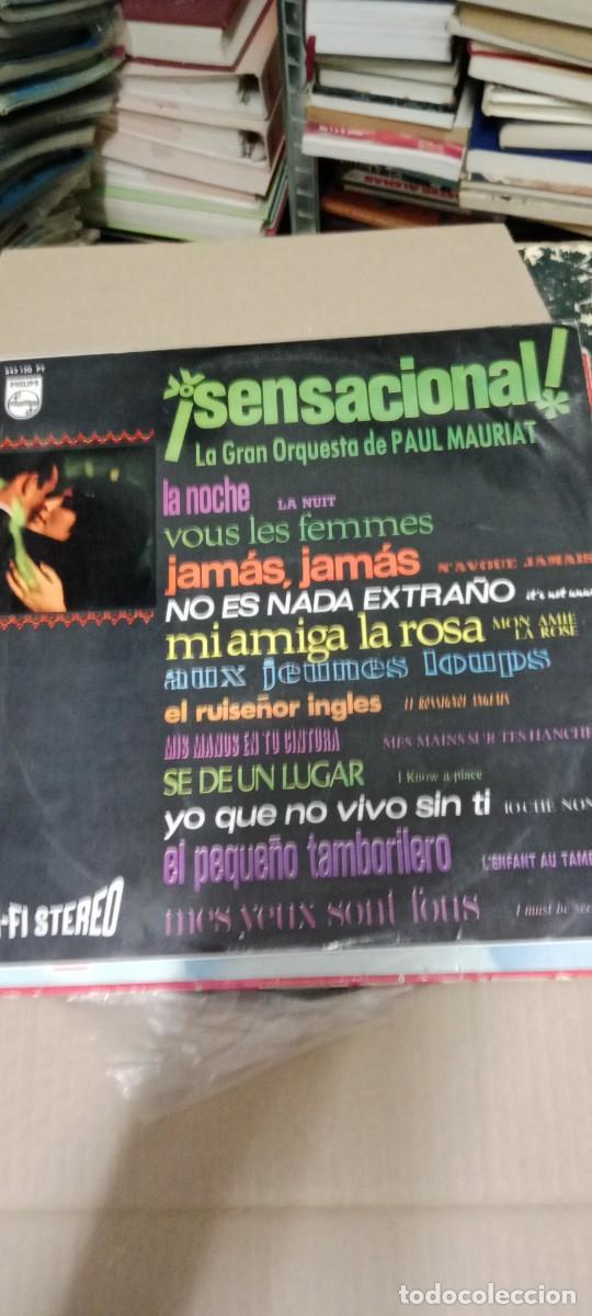 Discos de vinilo: SOLO CARATULA SIN DISCO SENSACIONAL DISCO VINILO 12 PULGADAS GG-12D