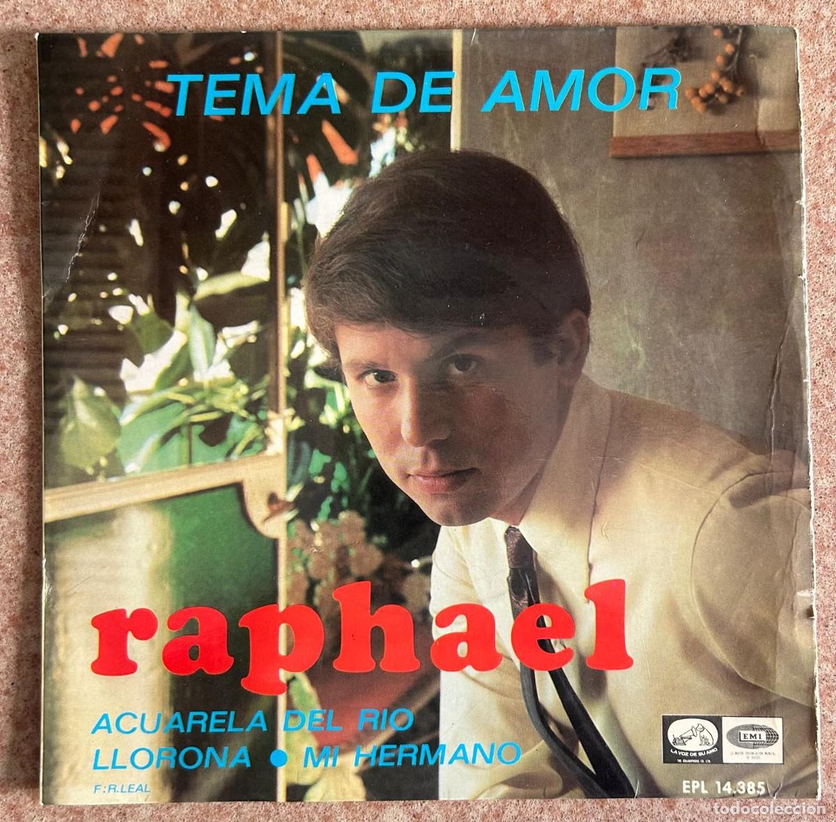 Discos de vinilo: RAPHAEL - TEMA DE AMOR