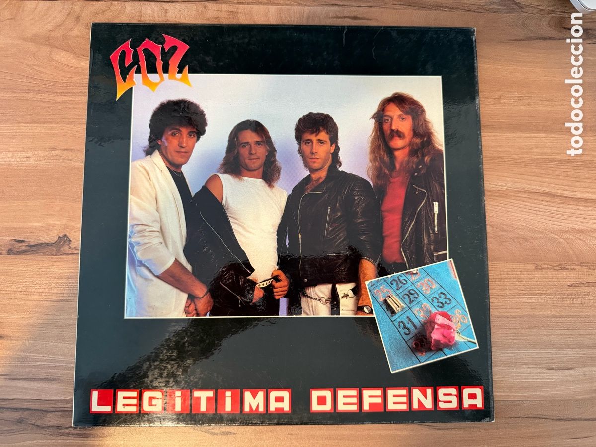 Discos de vinilo: COZ (LP) LEGITIMA DEFENSA A&Ntilde;O 1986 - Foto 2