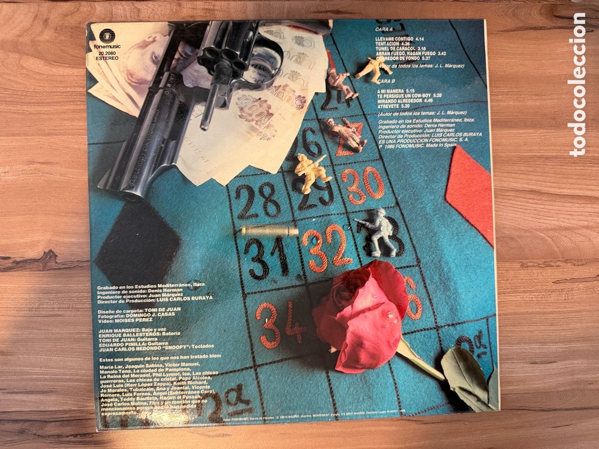Discos de vinilo: COZ (LP) LEGITIMA DEFENSA A&Ntilde;O 1986 - Foto 3