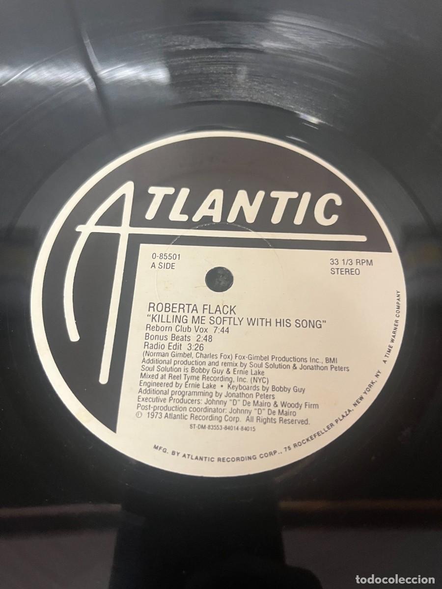 Discos de vinilo: Roberta Flack Killing Me Softly With His Song - Foto 3