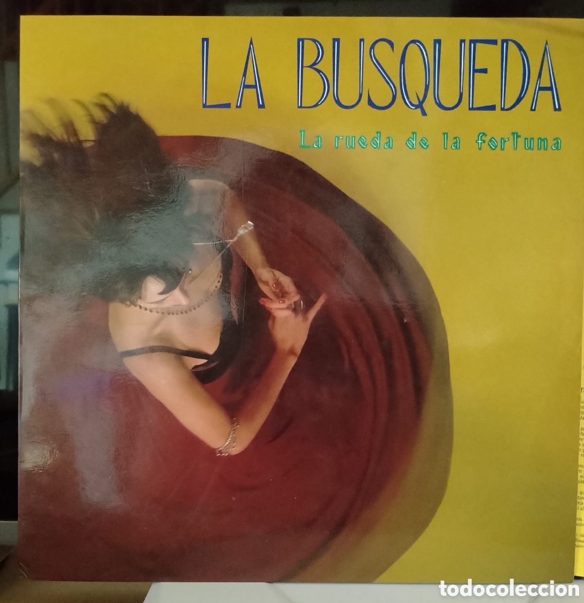 Discos de vinilo: La. b&uacute;squeda - La Rueda de la Fortuna LP 1991 (Palma de Mallorca)