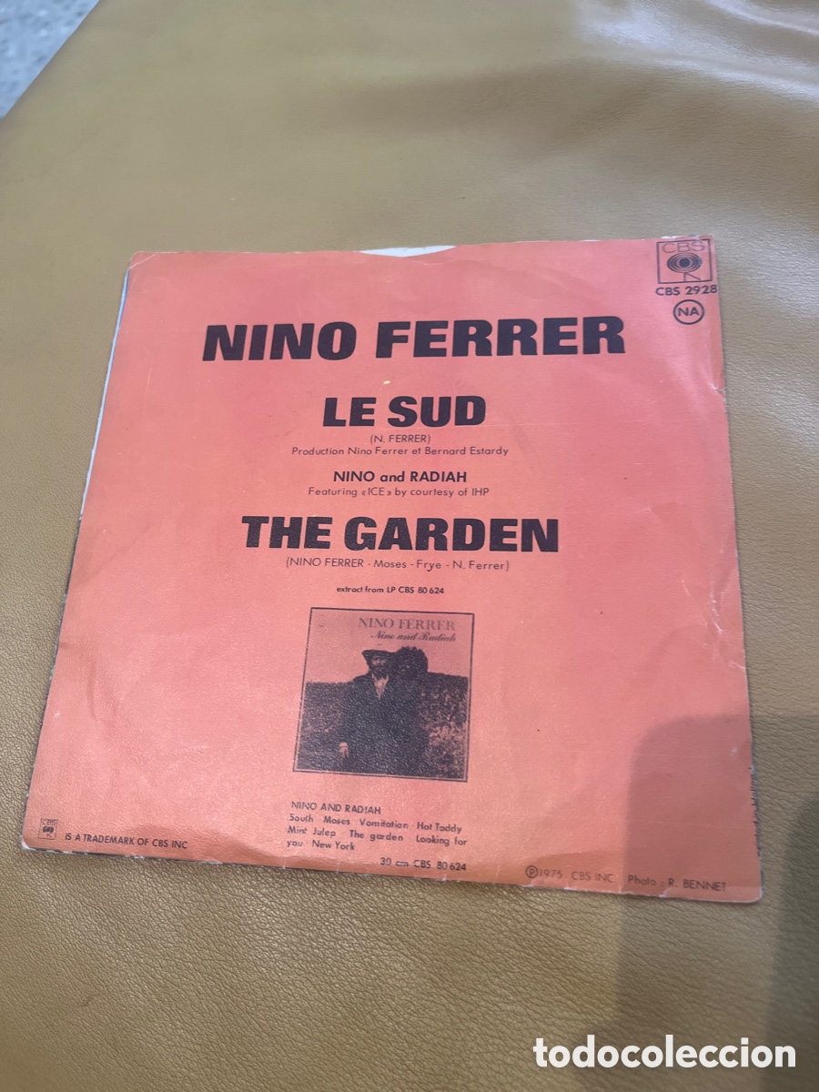 Discos de vinilo: Nino Ferrer &lrm;&ndash; Le Sud - Foto 2