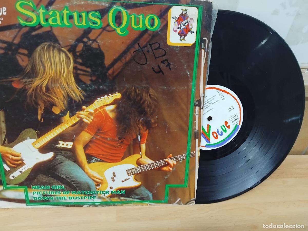 Discos de vinilo: STATUS QUO. MEAN GIRL LP VOGUE VK.5 1975