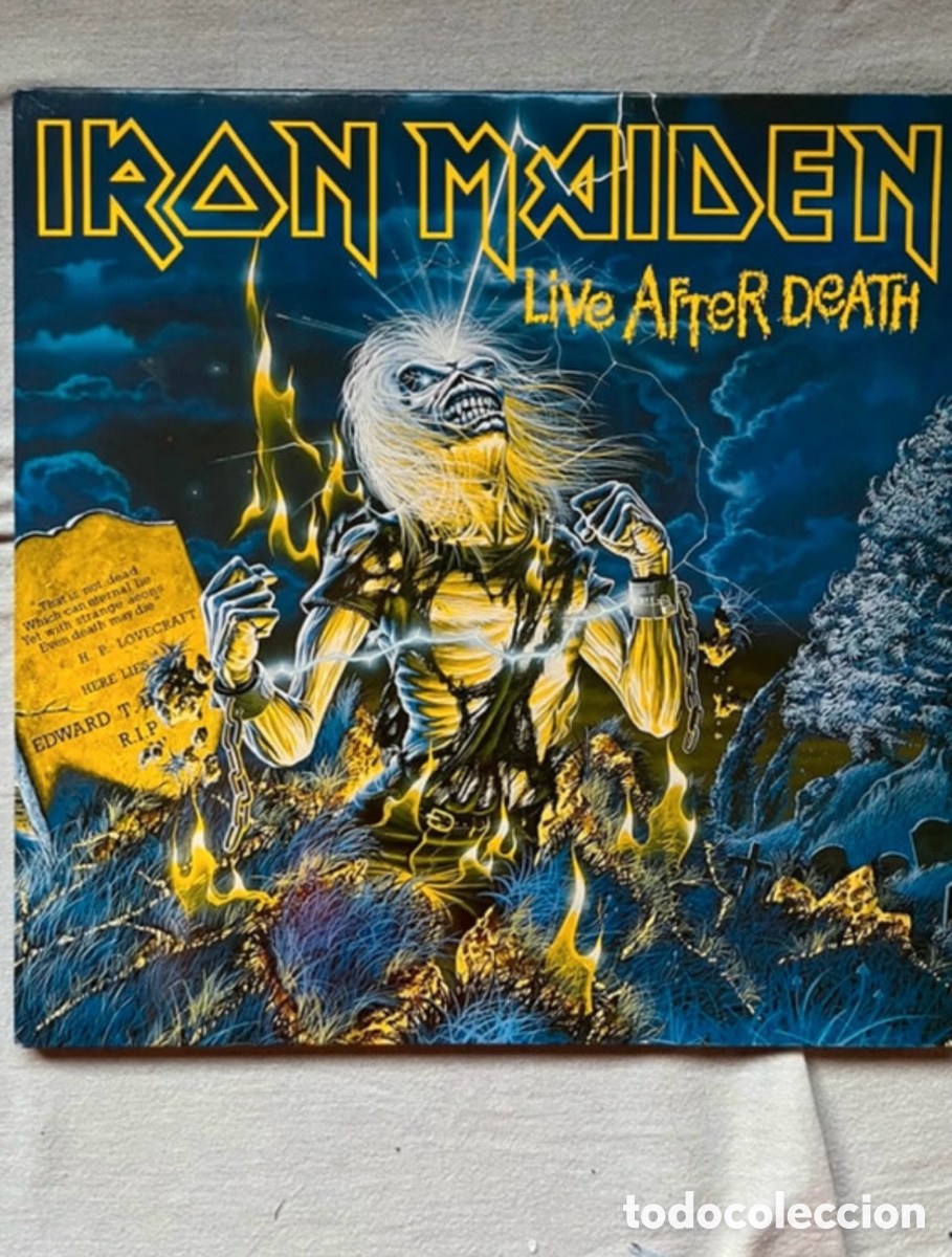Discos de vinilo: Iron Maiden Live After Death 1992