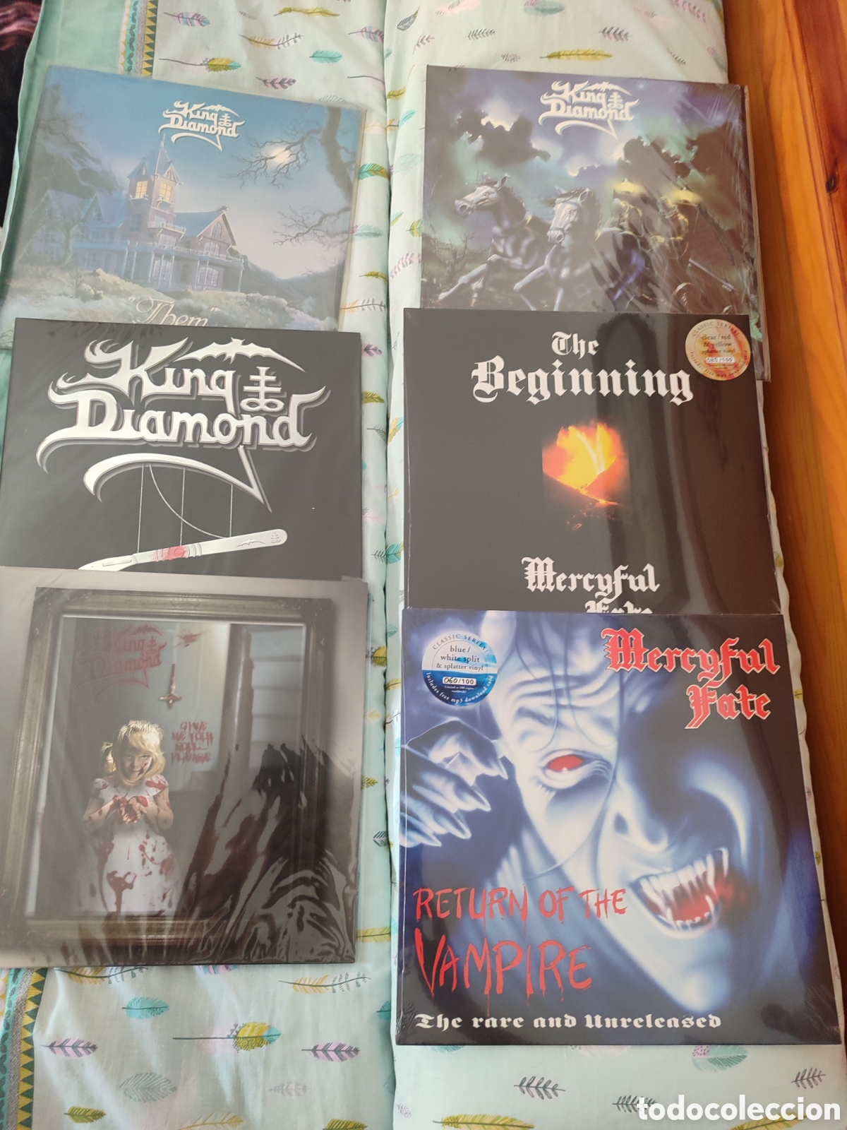 Discos de vinilo: King Diamond lote lp mercyful fate