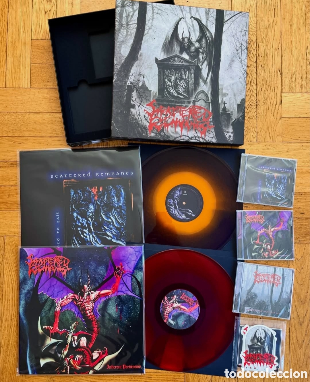 Discos de vinilo: Scattered Remnants&nbsp;&ndash;&nbsp;Scattered Remnants Box set lp cd - Foto 4