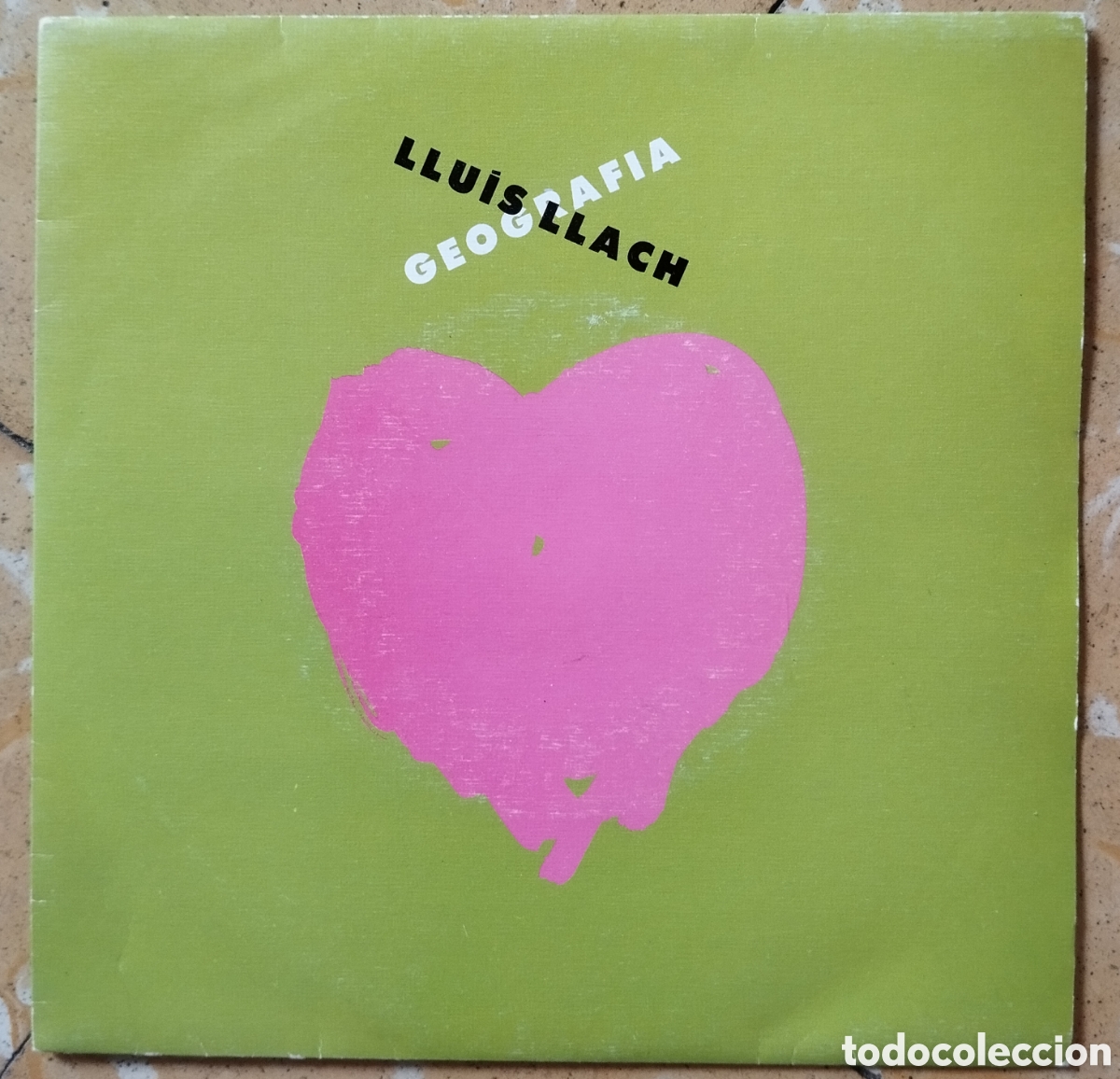 Discos de vinilo: Llu&iacute;s Llach - Geograf&iacute;a - single